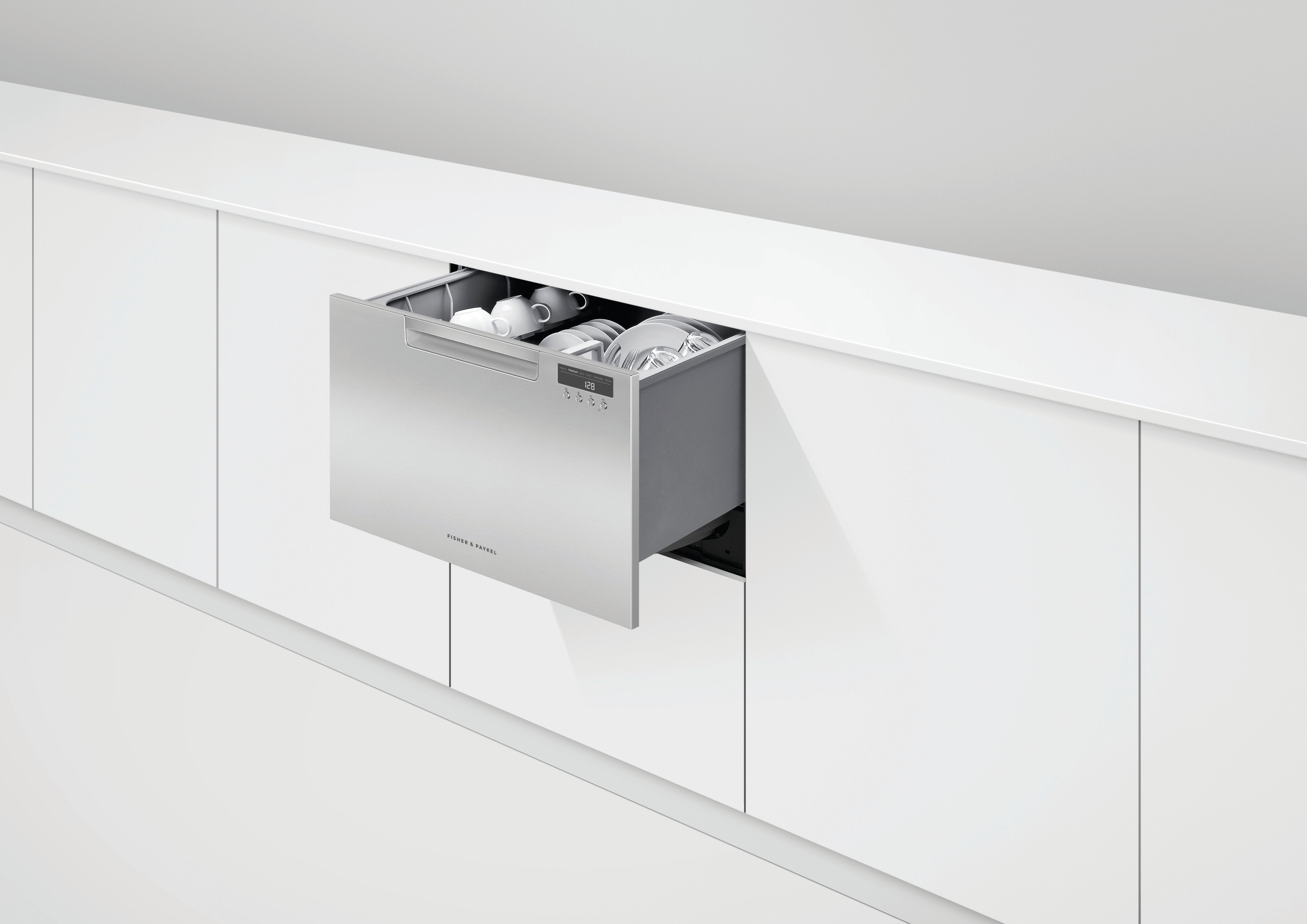 Fisher Paykel - 43 dBA Dish Drawer Dishwasher in Stainless - DD24SAX9 N