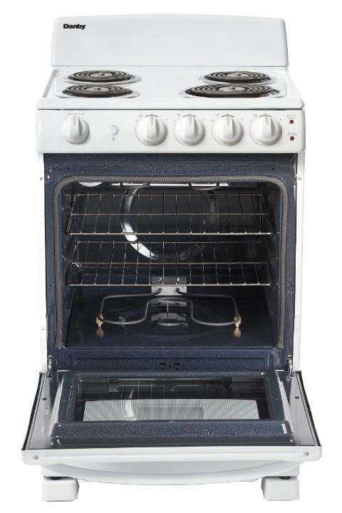Danby - 2.9 cu. ft Electric Range in White - DER244WC