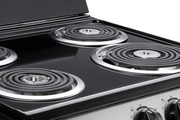 Danby - 2.9 cu. ft Electric Range in Stainless - DER245BSSC