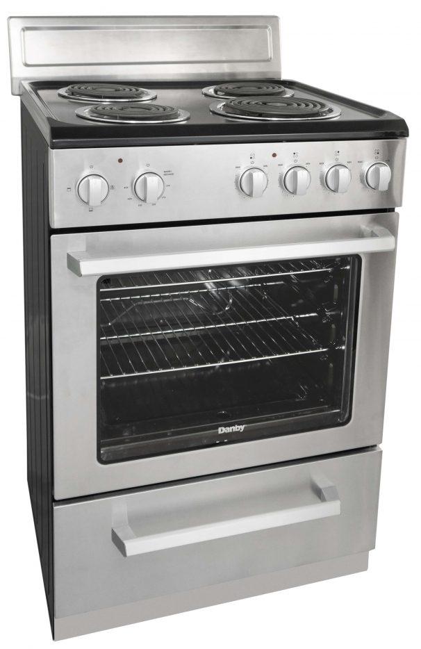 Danby - 2.5 cu. ft Electric Range in Stainless - DERM240BSSC
