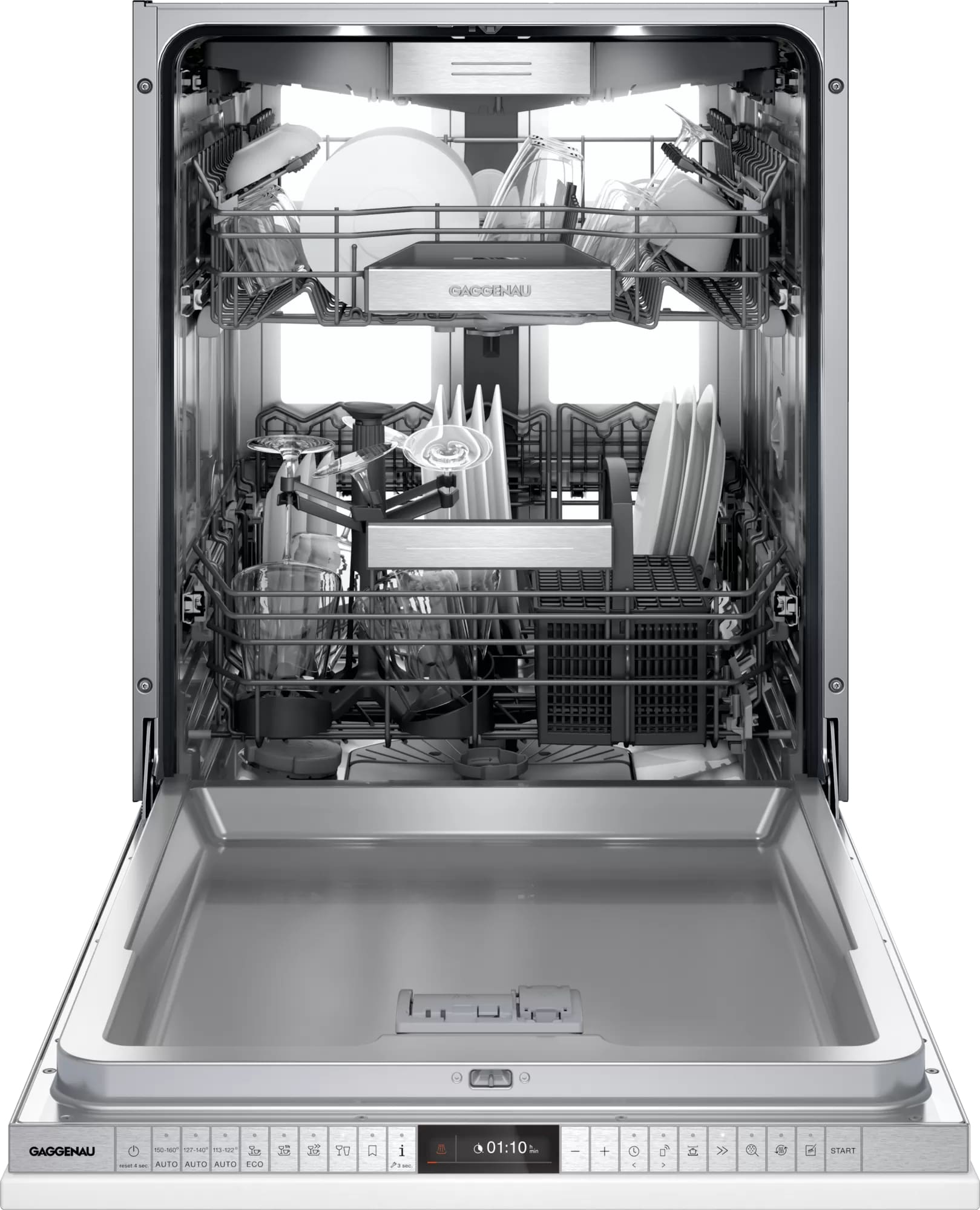 Gaggenau - 42 dBA Built In Dishwasher in Panel Ready - DF481700F