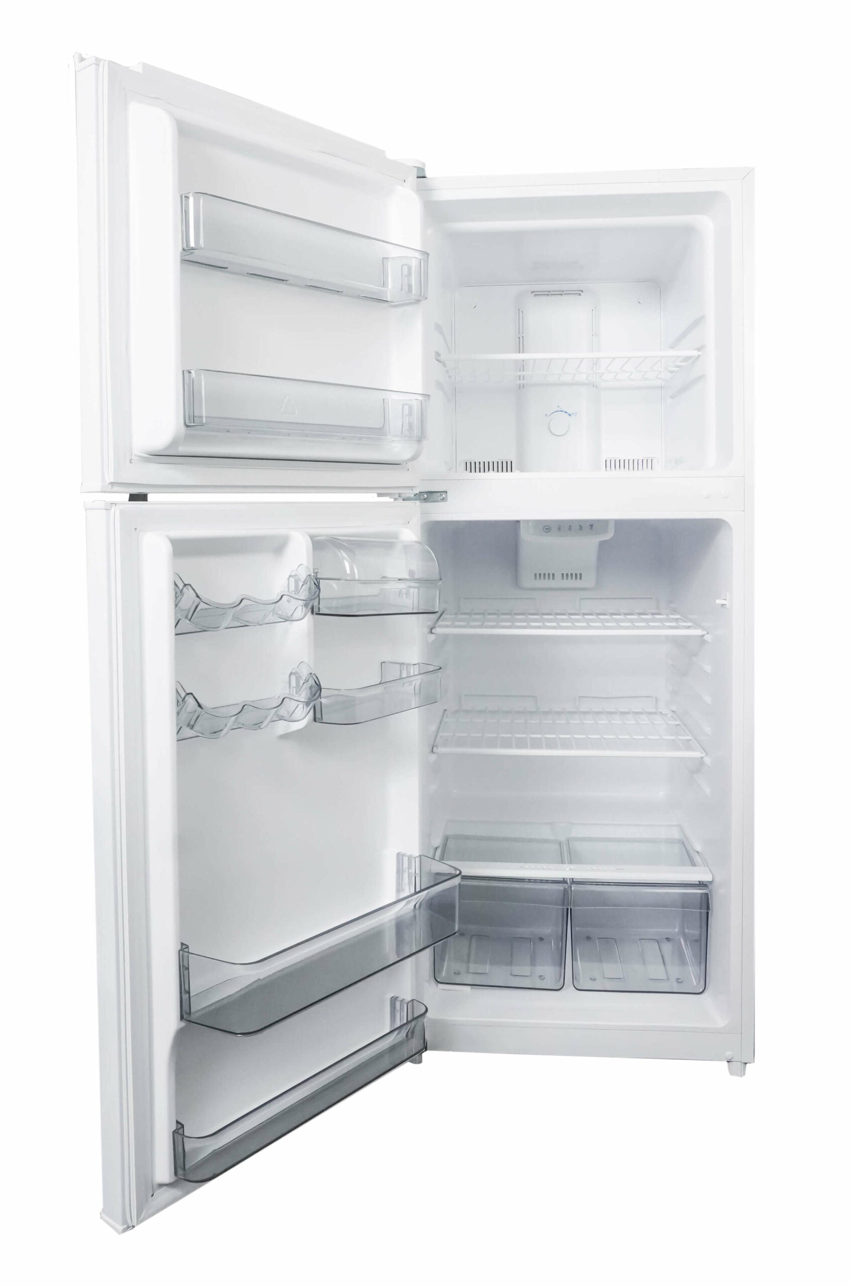 Danby - 23.44 Inch 11.6 cu. ft Top Mount Refrigerator in White - DFF116B2WDBL