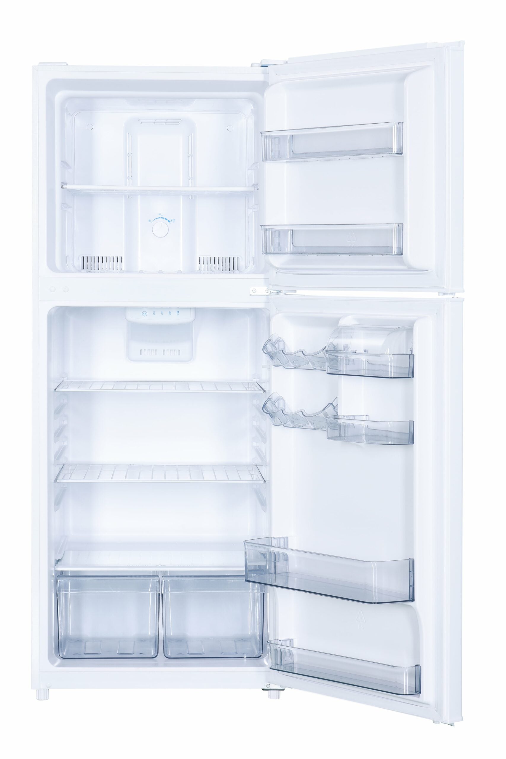 Danby - 23.44 Inch 11.6 cu. ft Top Mount Refrigerator in White - DFF116B2WDBR