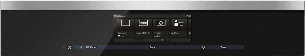 Miele - 52 L Steam Wall Oven in Stainless - DGC 6700-1