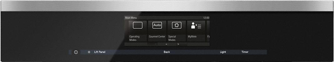 Miele - 71 L Steam Wall Oven in Stainless - DGC 6765