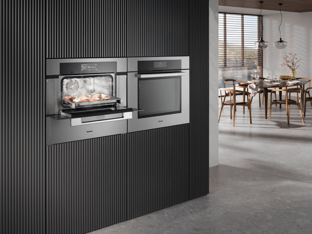Miele - 29.875 inch Steam Wall Oven in Stainless - DGC 7770