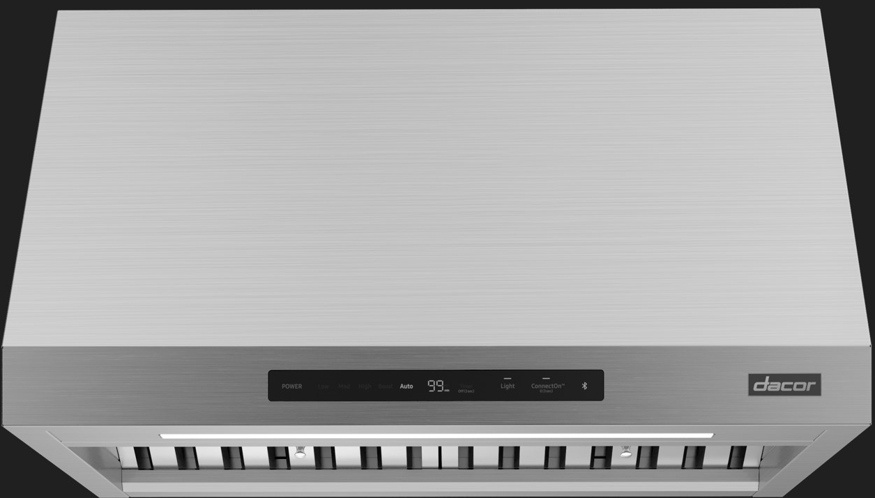 Dacor - 30 Inch 600 CFM Wall Mount and Chimney Range Vent in Stainless - DHD30U990CS