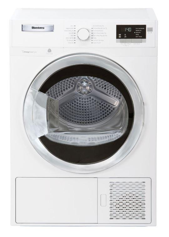Blomberg - 4.1 cu. Ft Electric Dryer in White - DHP24412W