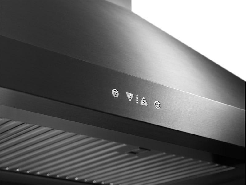 Dacor - 48 Inch 1200 CFM Wall Mount and Chimney Range Vent in Stainless - DHW482