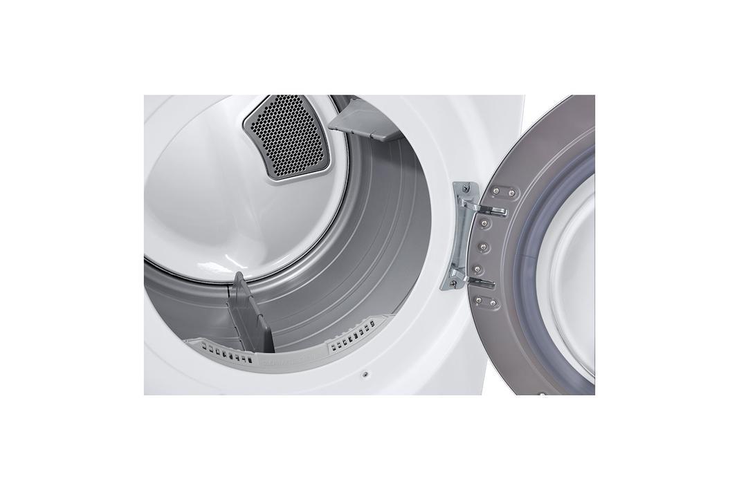 LG - 7.4 cu. Ft Electric Dryer in White - DLE3400W