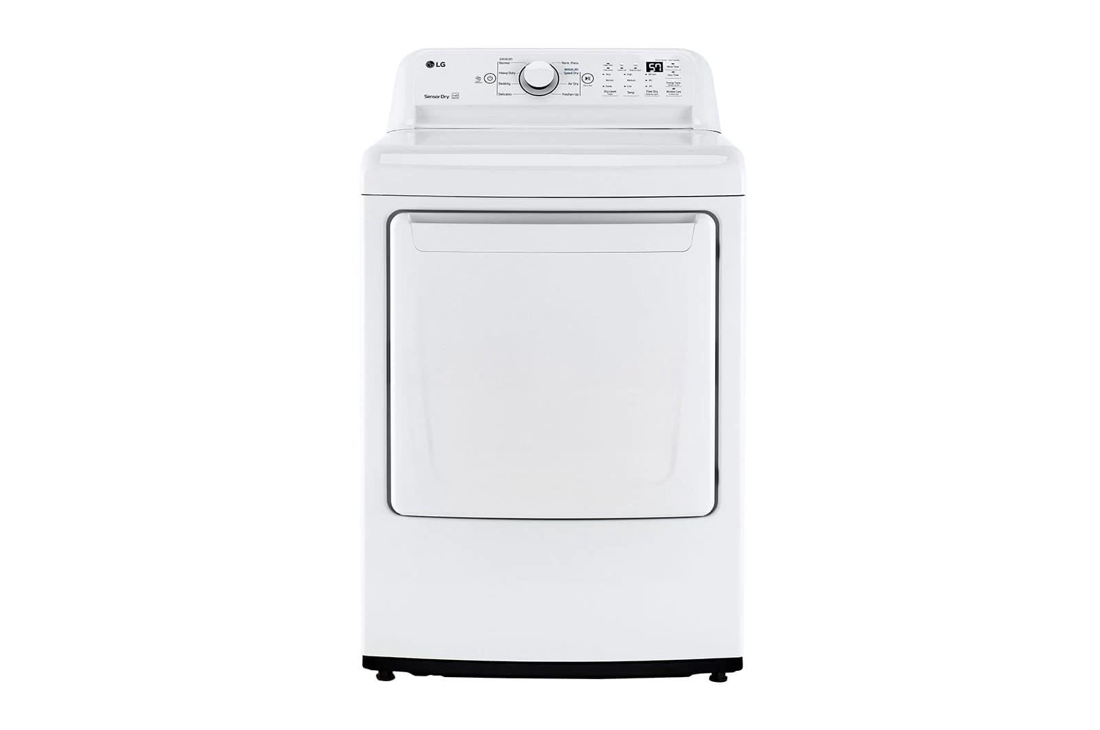 LG - 7.3 cu. Ft Electric Dryer in White - DLE7005W