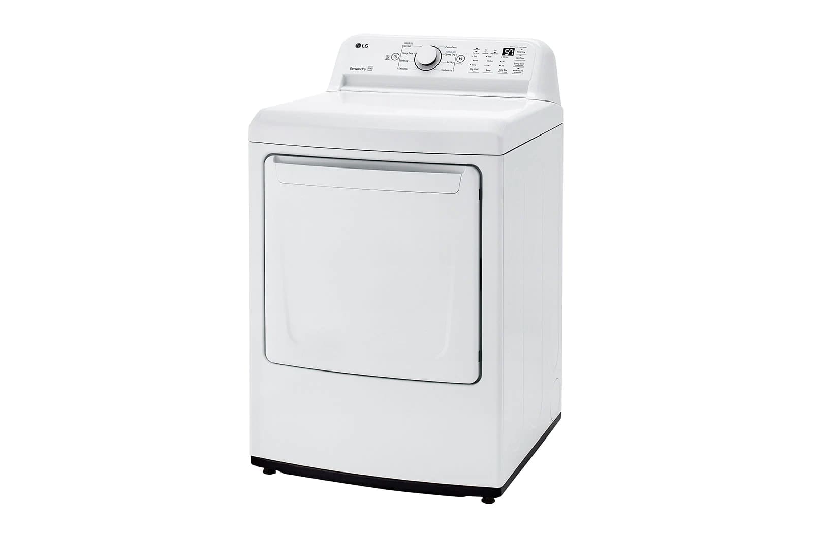 LG - 7.3 cu. Ft Electric Dryer in White - DLE7005W