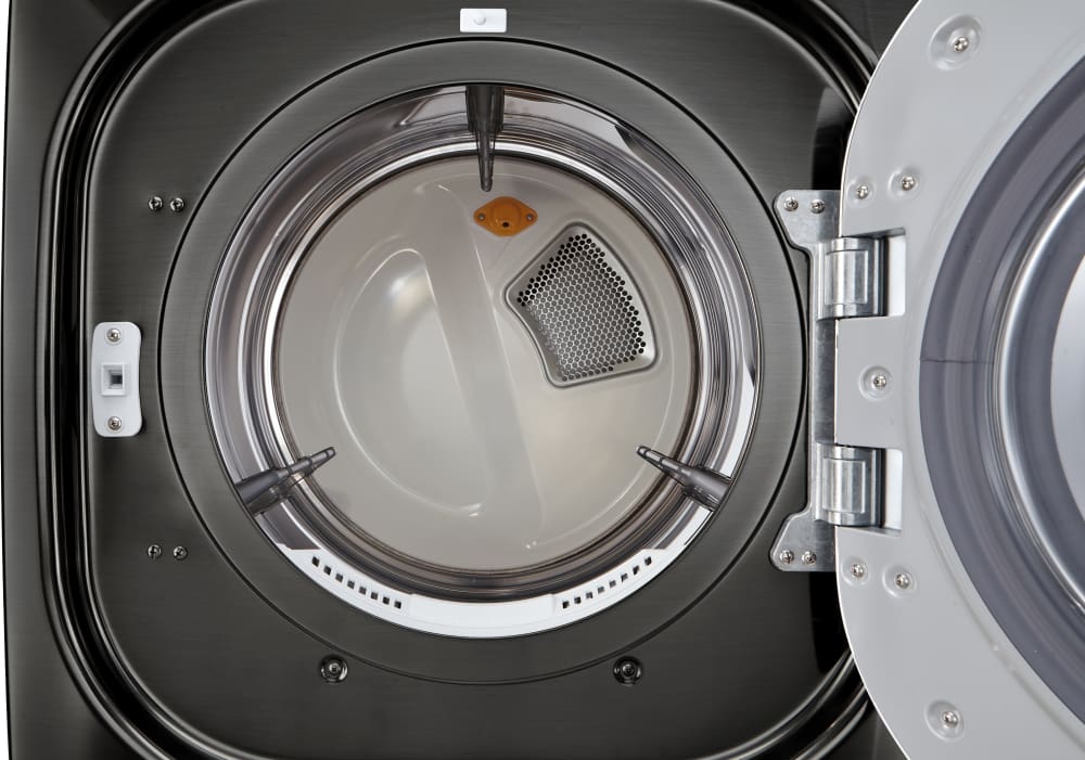 LG - 7.4 cu. Ft Electric Dryer in Black Stainless - DLEX4370K