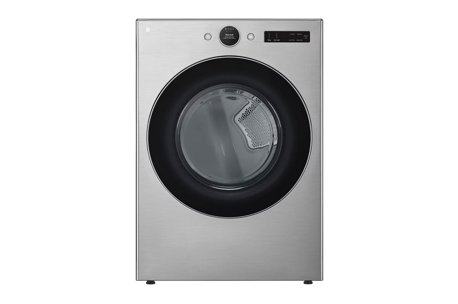 LG - 7.4 cu. Ft Gas Dryer in Grey - DLGX5501V