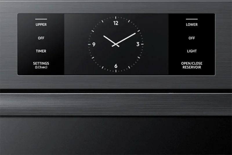 Dacor - 6.7 cu. ft Combination Wall Oven in Black Stainless - DOC30M977DM