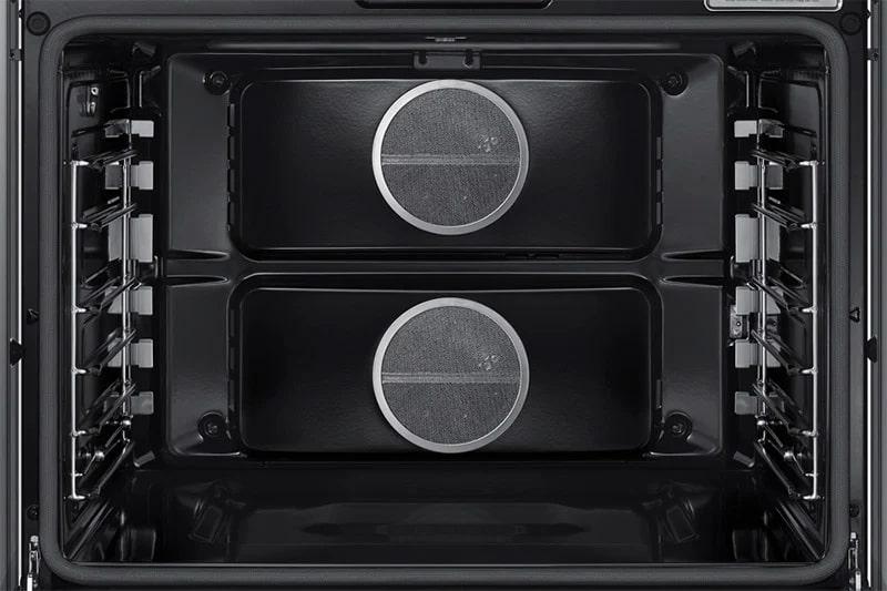 Dacor - 6.7 cu. ft Combination Wall Oven in Black Stainless - DOC30M977DM