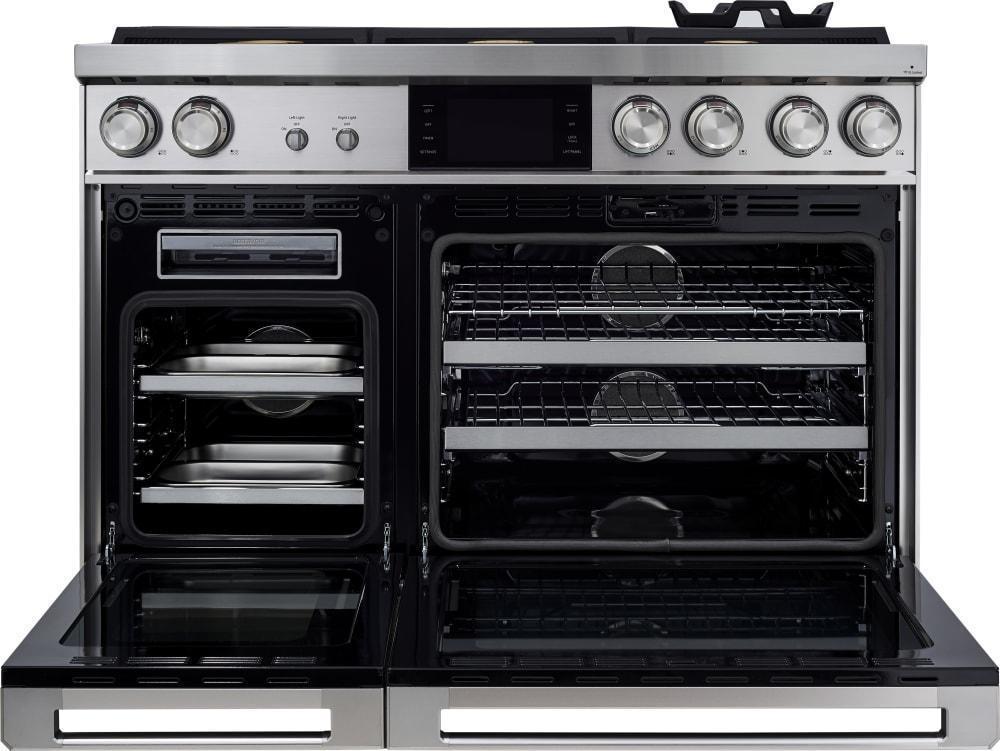 Dacor - 6.6 cu. ft Dual Fuel Range in Stainless - DOP48M86DPS
