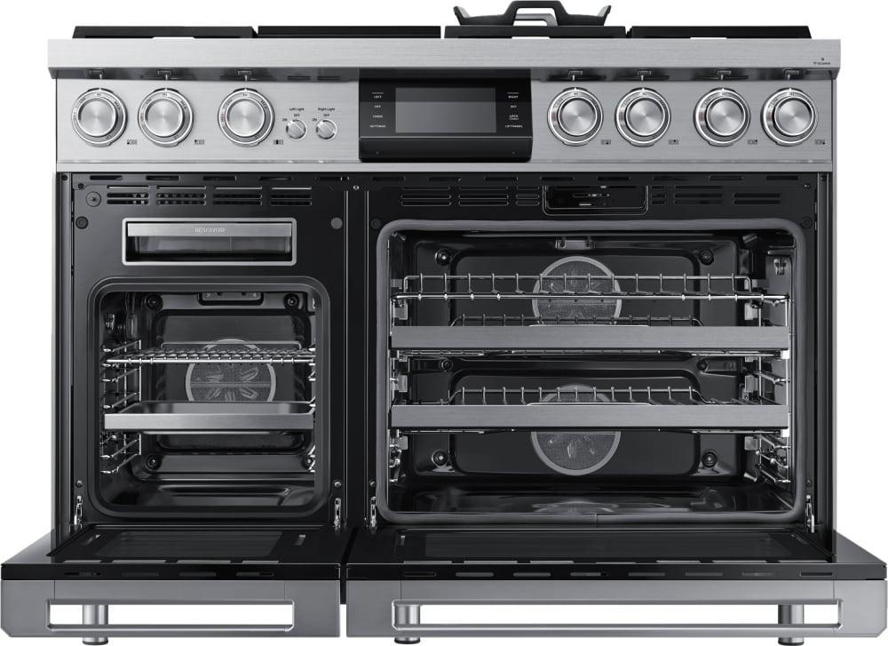 Dacor - 6.6 cu. ft Dual Fuel Range in Stainless - DOP48M96DLS