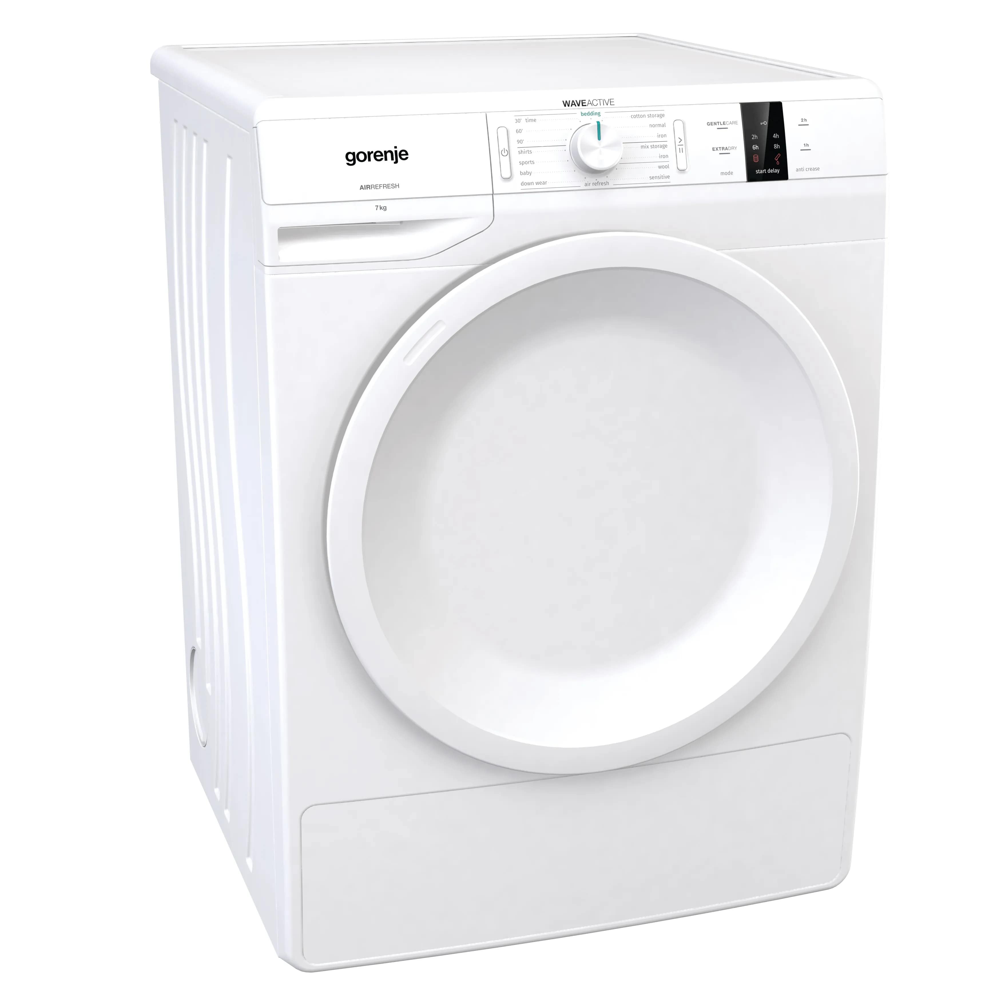 Gorenje - 7 kg European Built Electric Dryer in White - DP7C