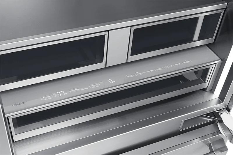 Dacor - 35.75 Inch 21.3 cu. ft Built In / Integrated French Door Refrigerator in Panel Ready - DRF367500AP