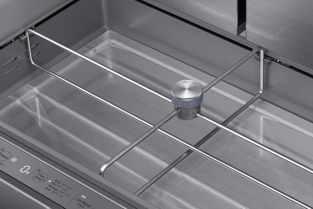 Dacor - 35.8 Inch 22.6 cu. ft French Door Refrigerator in Stainless - DRF36C000SR