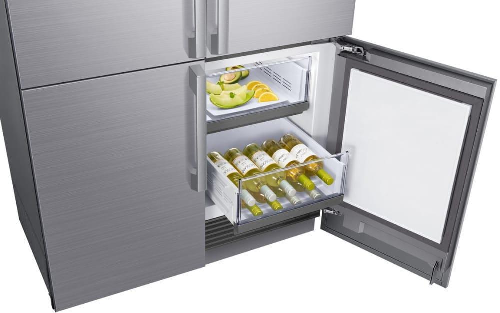 Dacor - 41.75 Inch 23.5 cu. ft Built In / Integrated 4 Door Refrigerator in Panel Ready - DRF425300AP