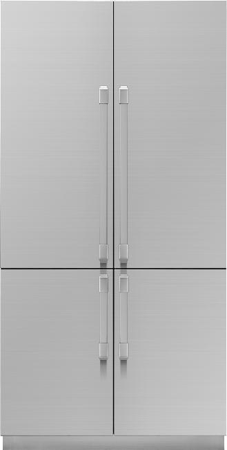 Dacor - 41.75 Inch 23.5 cu. ft Built In / Integrated 4 Door Refrigerator in Panel Ready - DRF427500AP