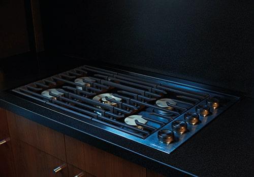 Dacor - 30 inch wide Gas Cooktop in Black Stainless - DTG30M954FM