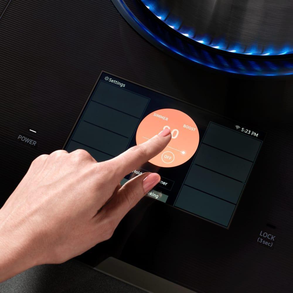 Dacor - 36 inch wide Induction Cooktop in Black Stainless - DTI36M977BB