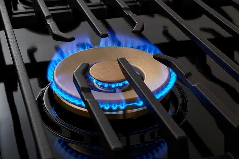 Dacor - 36 inch wide Gas Cooktop in Stainless - DTT36M876LS