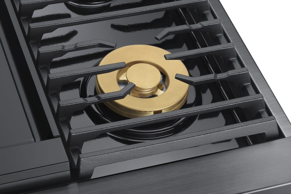 Dacor - 36 inch wide Gas Cooktop in Black Stainless - DTT36M974LM