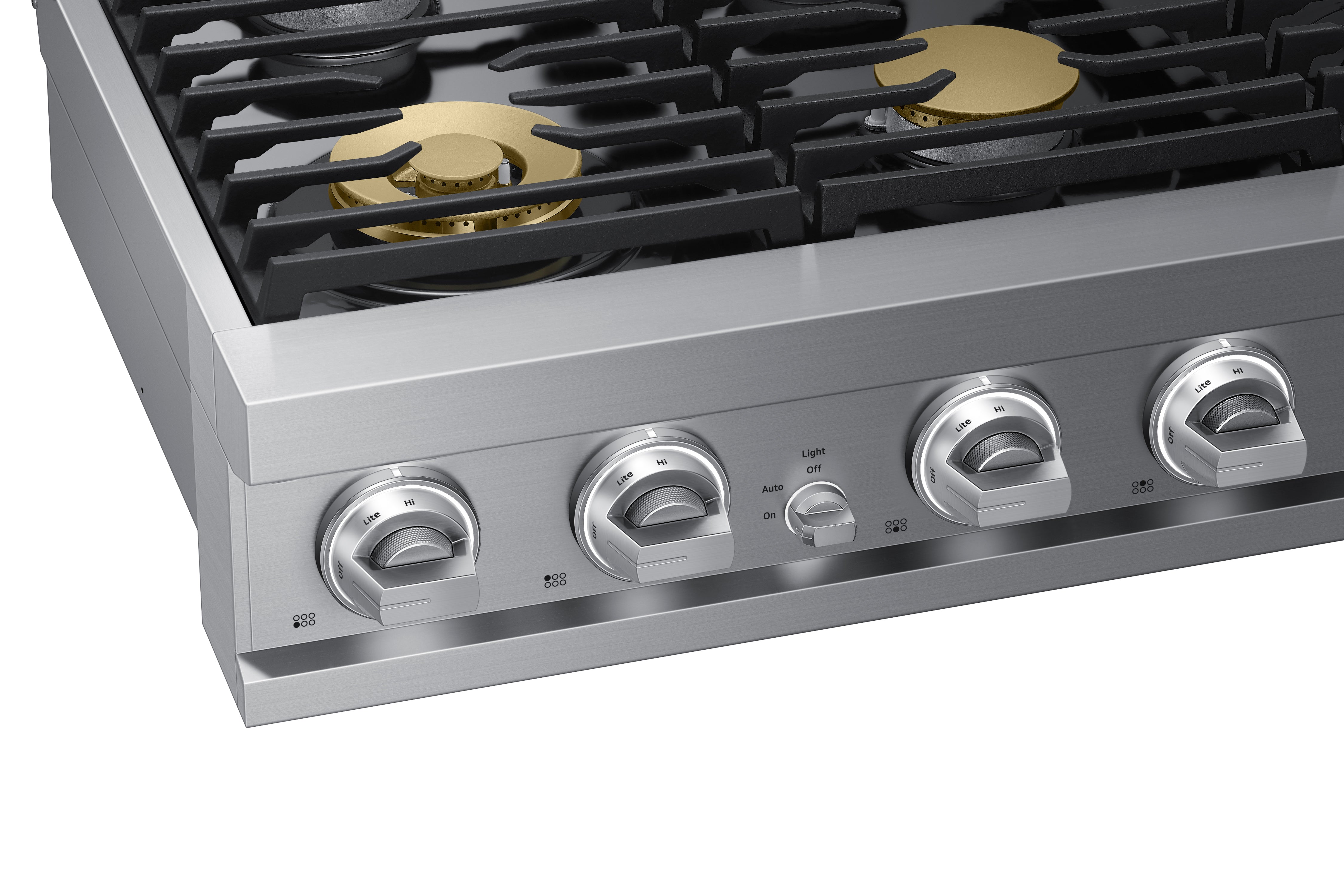 Dacor - 35.9 Inch Gas Cooktop in Stainless - DTT36T960GS