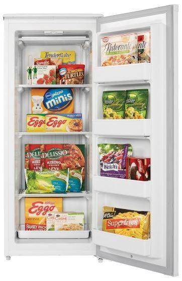 Danby - 10.1 cu. Ft Upright Freezer in White - DUFM101A2WDD