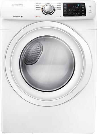 Samsung - 7.5 cu. Ft Electric Dryer in White - DV42H5000EW