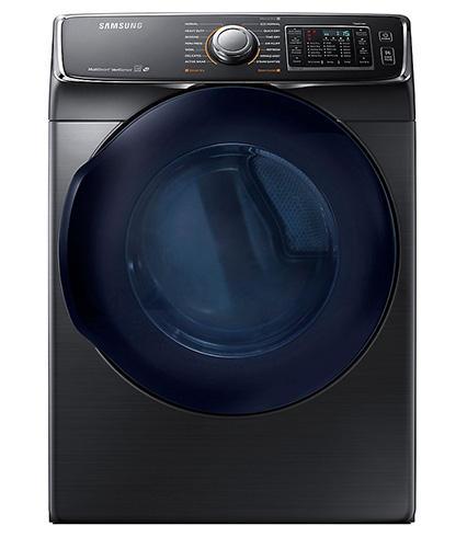 Samsung - 7.5 cu. Ft Electric Dryer in Black Stainless - DV45K6500EV