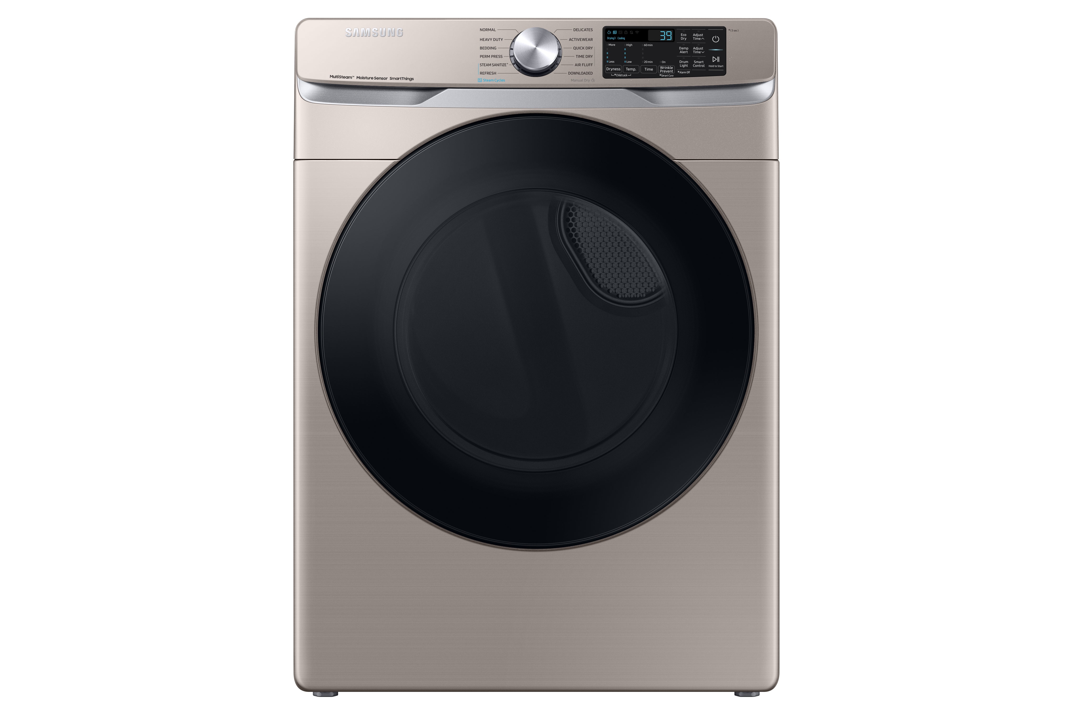 Samsung - 7.5 cu. Ft Electric Dryer in Champagne - DVE45B6305C