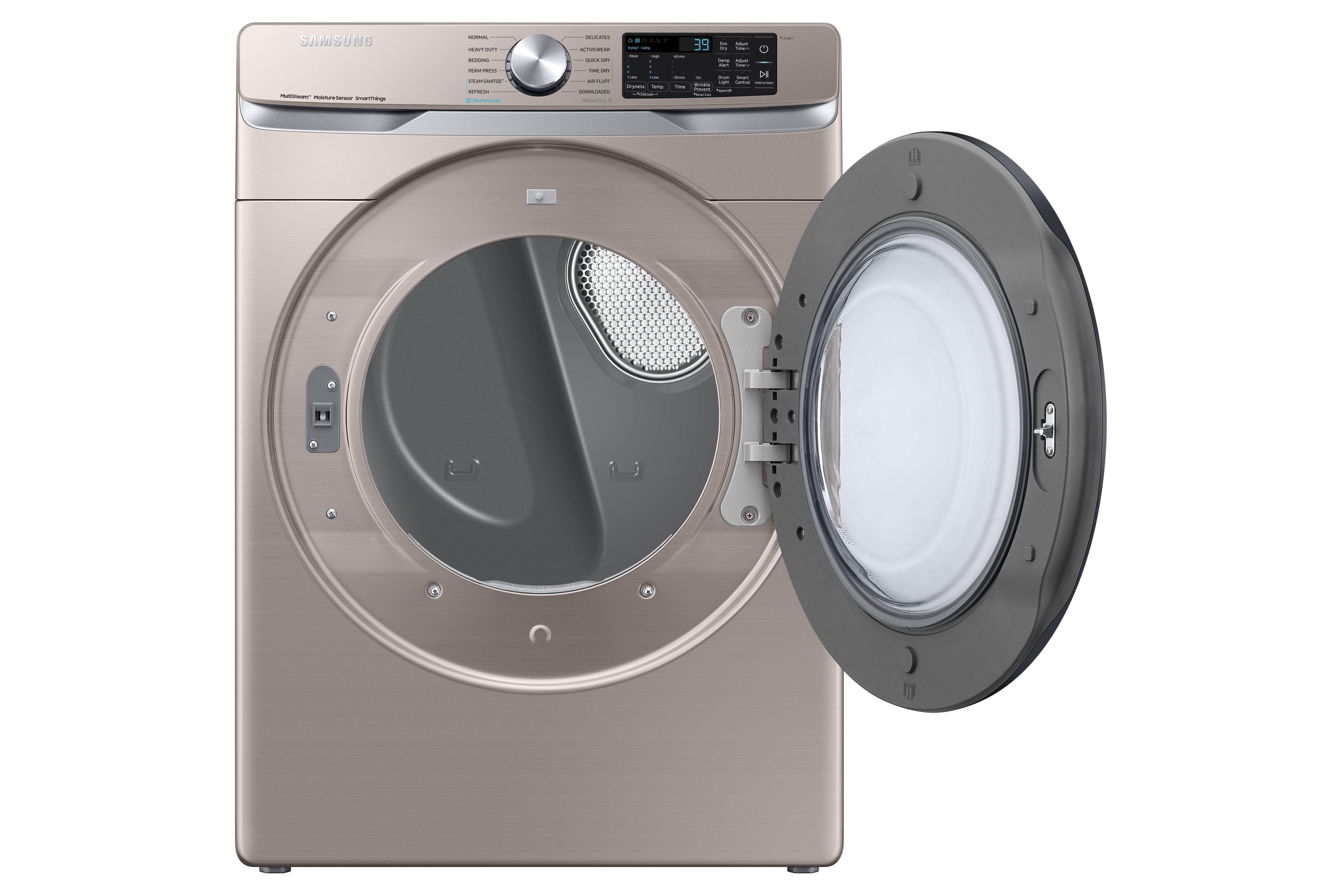 Samsung - 7.5 cu. Ft Electric Dryer in Champagne - DVE45B6305C