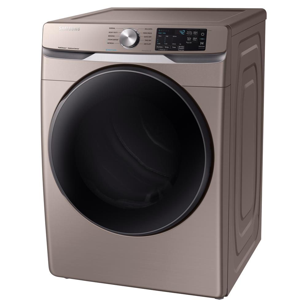 Samsung - 7.5 cu. Ft Electric Dryer in Champagne - DVE45T6100C