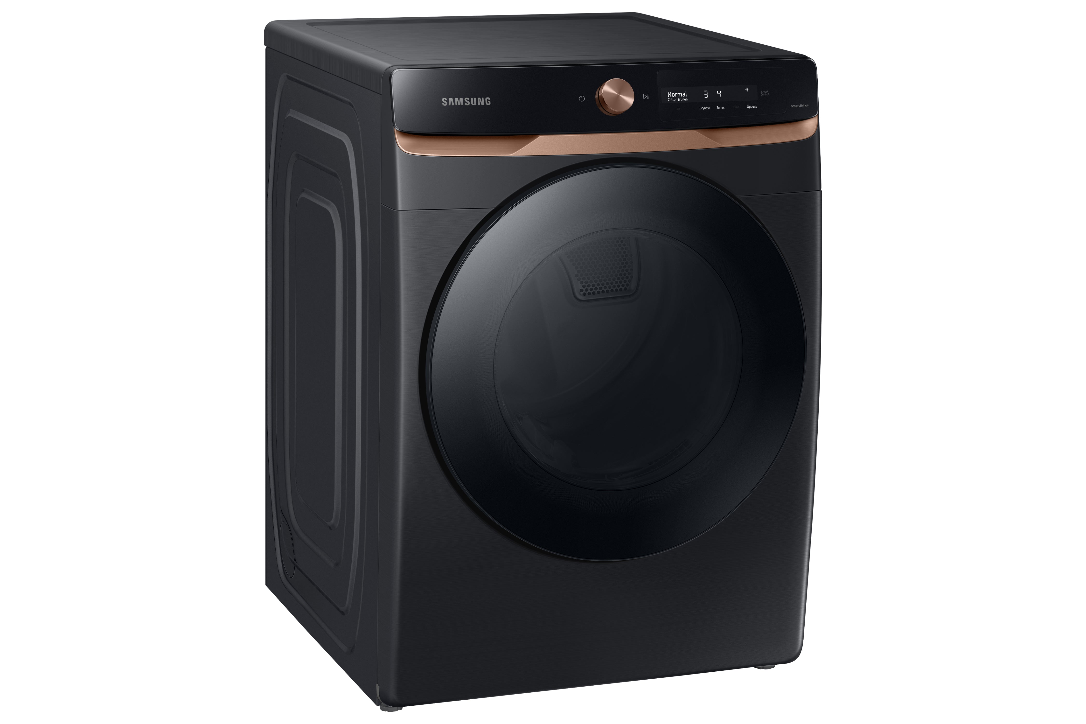 Samsung - 7.5 cu. Ft Electric Dryer in Black Stainless - DVE46BG6500VAC