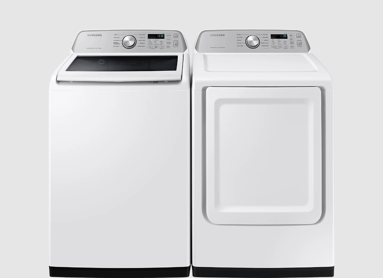 Samsung - 7.4 cu. Ft Electric Dryer in White - DVE47CG3500WAC