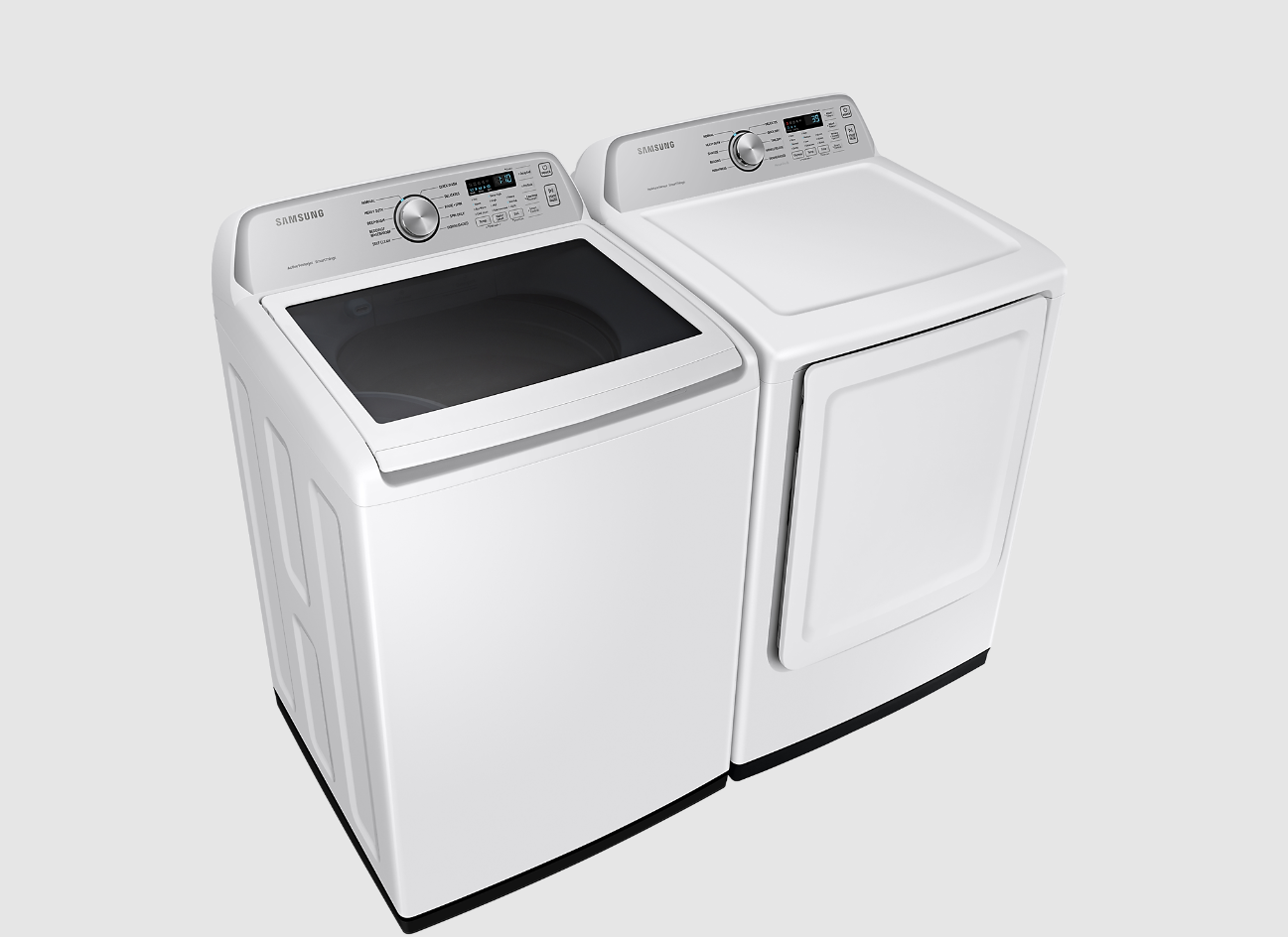 Samsung - 7.4 cu. Ft Electric Dryer in White - DVE47CG3500WAC