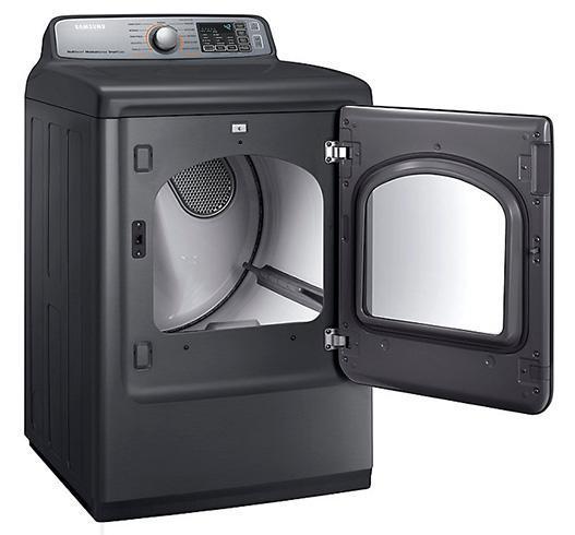 Samsung - 7.4 cu. Ft Electric Dryer in Platinum - DVE50M7450P