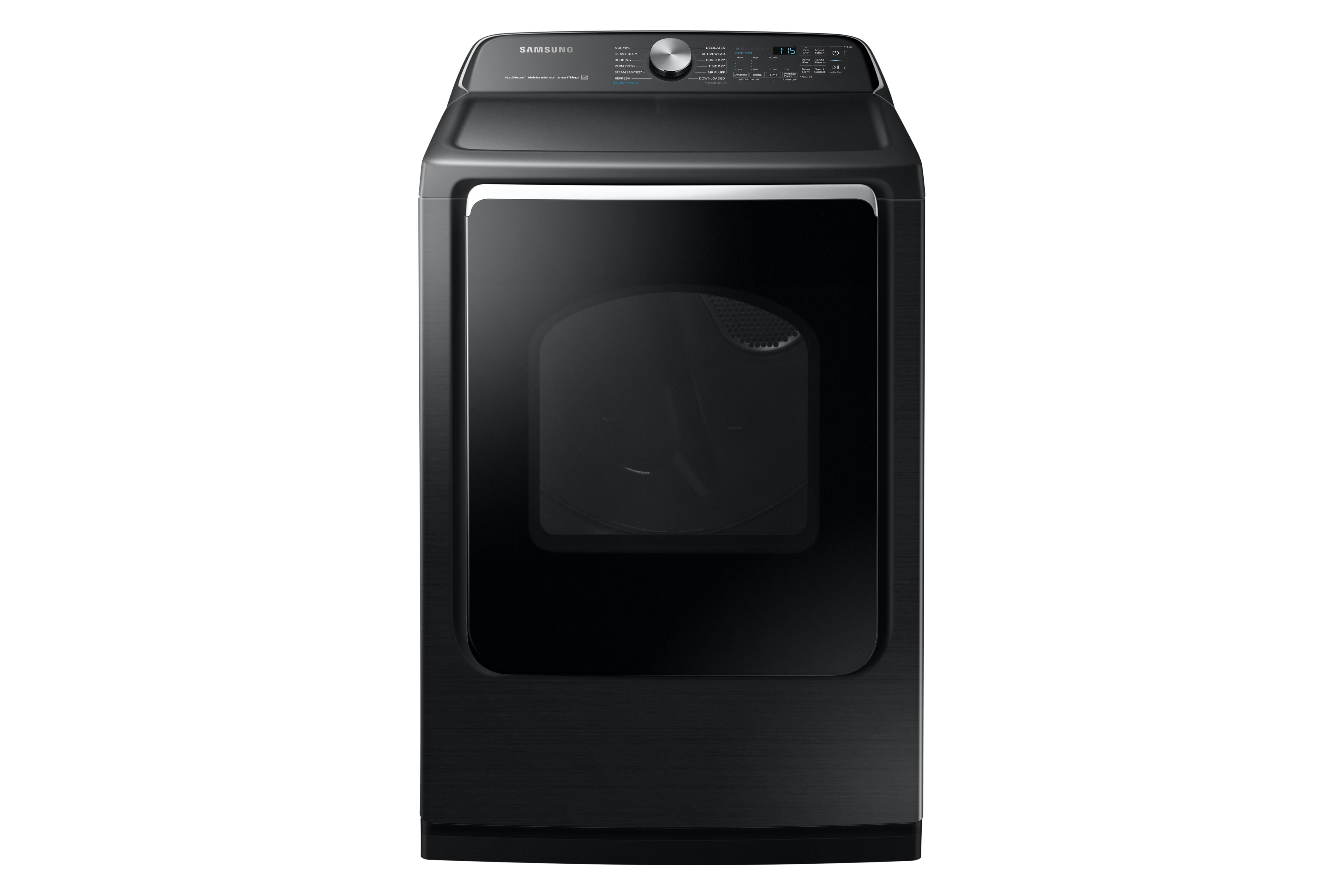 Samsung - 7.4 cu. Ft Electric Dryer in Black Stainless - DVE52B7650V