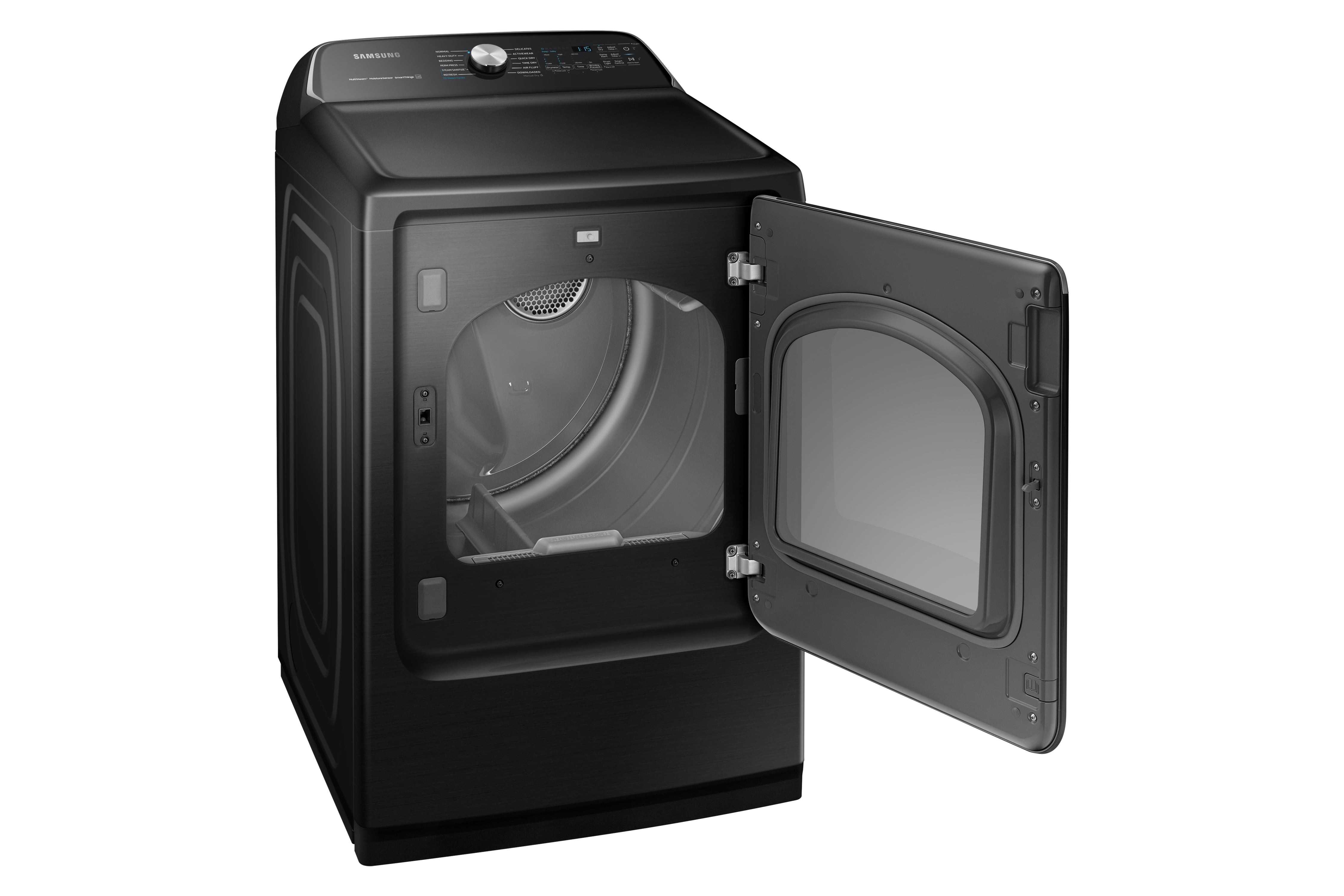 Samsung - 7.4 cu. Ft Electric Dryer in Black Stainless - DVE52B7650V