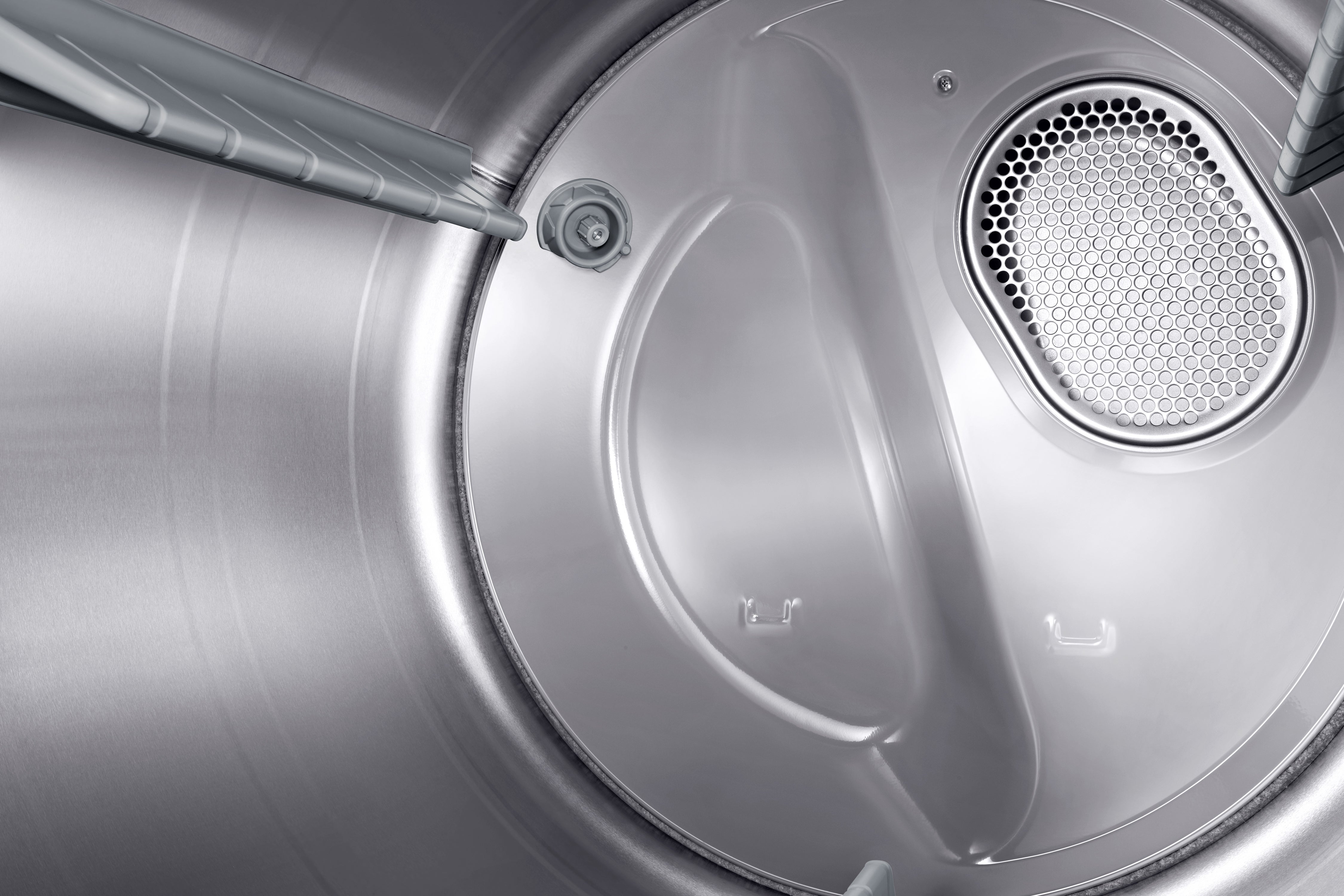 Samsung - 7.4 cu. Ft Electric Dryer in Black Stainless - DVE52B7650V