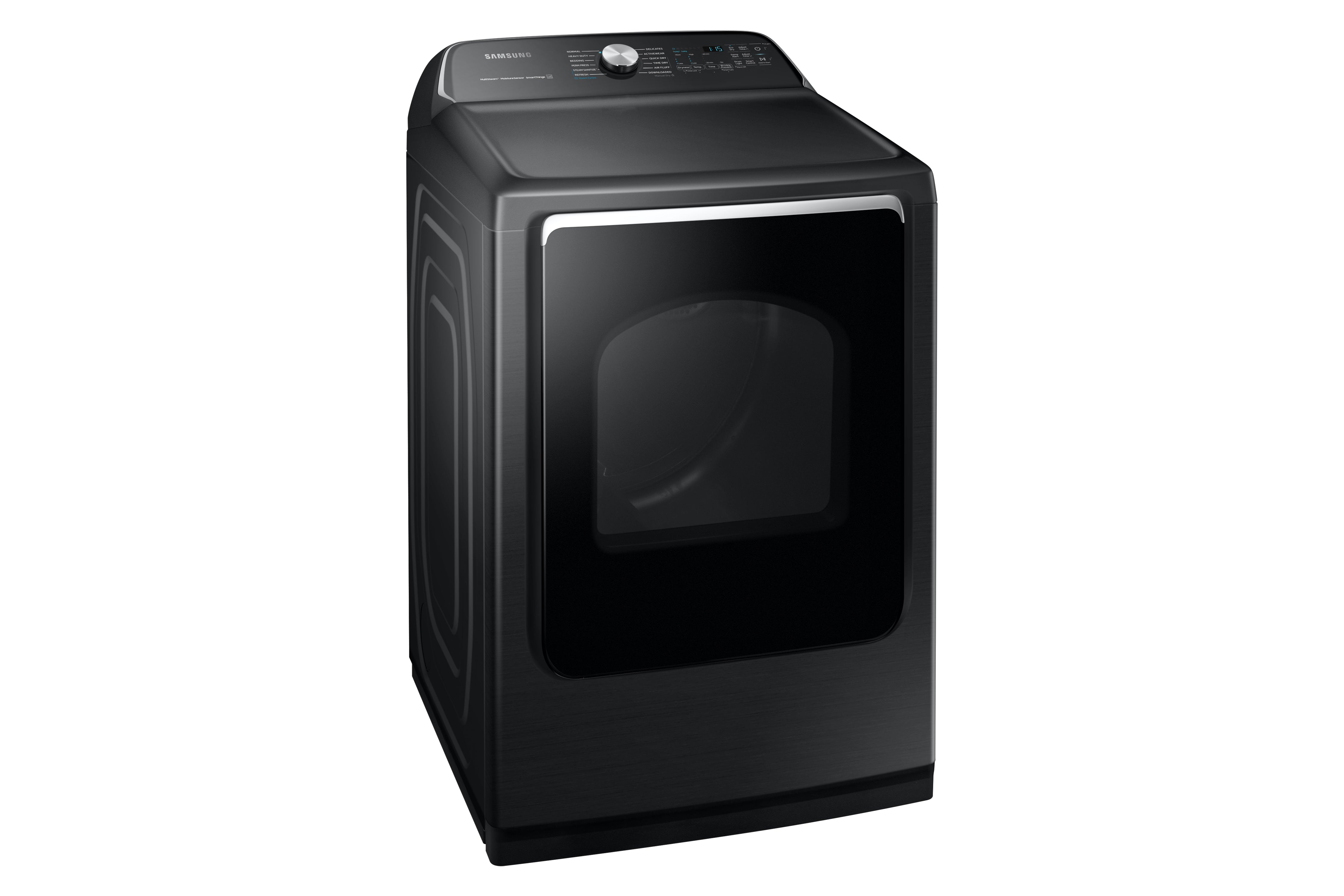 Samsung - 7.4 cu. Ft Electric Dryer in Black Stainless - DVE52B7650V