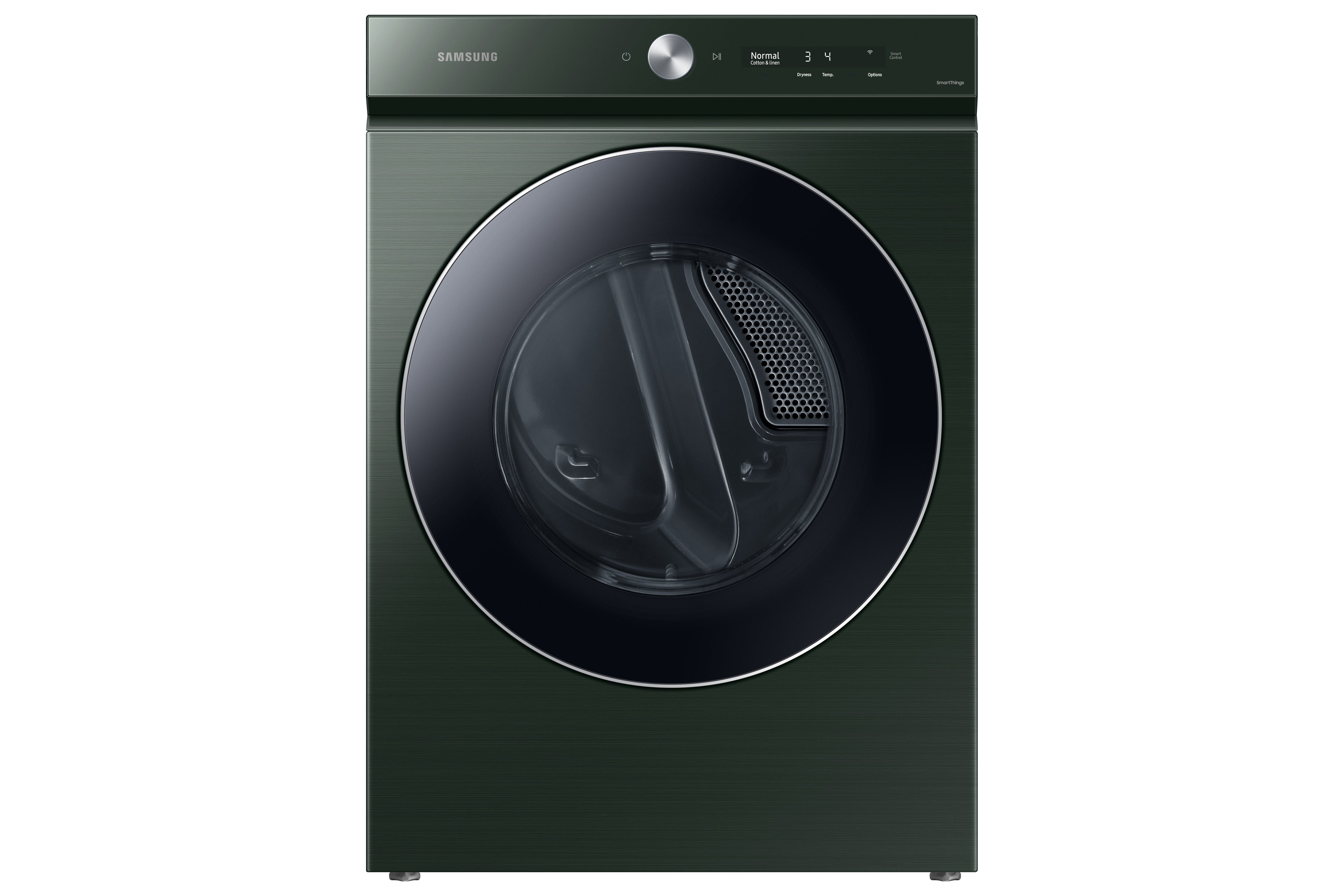 Samsung - 7.6 cu. Ft Electric Dryer in Green - DVE53BB8900GAC
