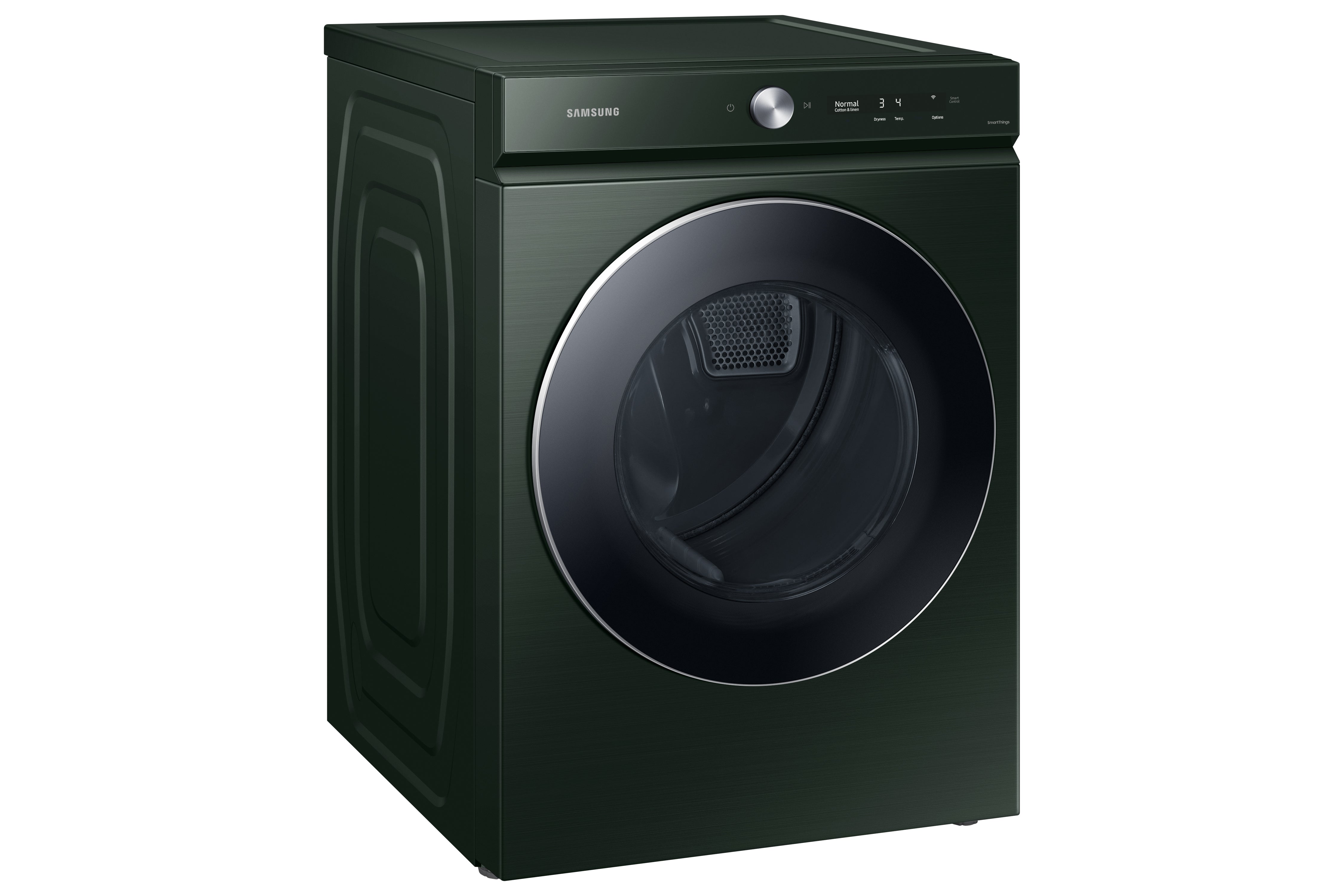 Samsung - 7.6 cu. Ft Electric Dryer in Green - DVE53BB8900GAC