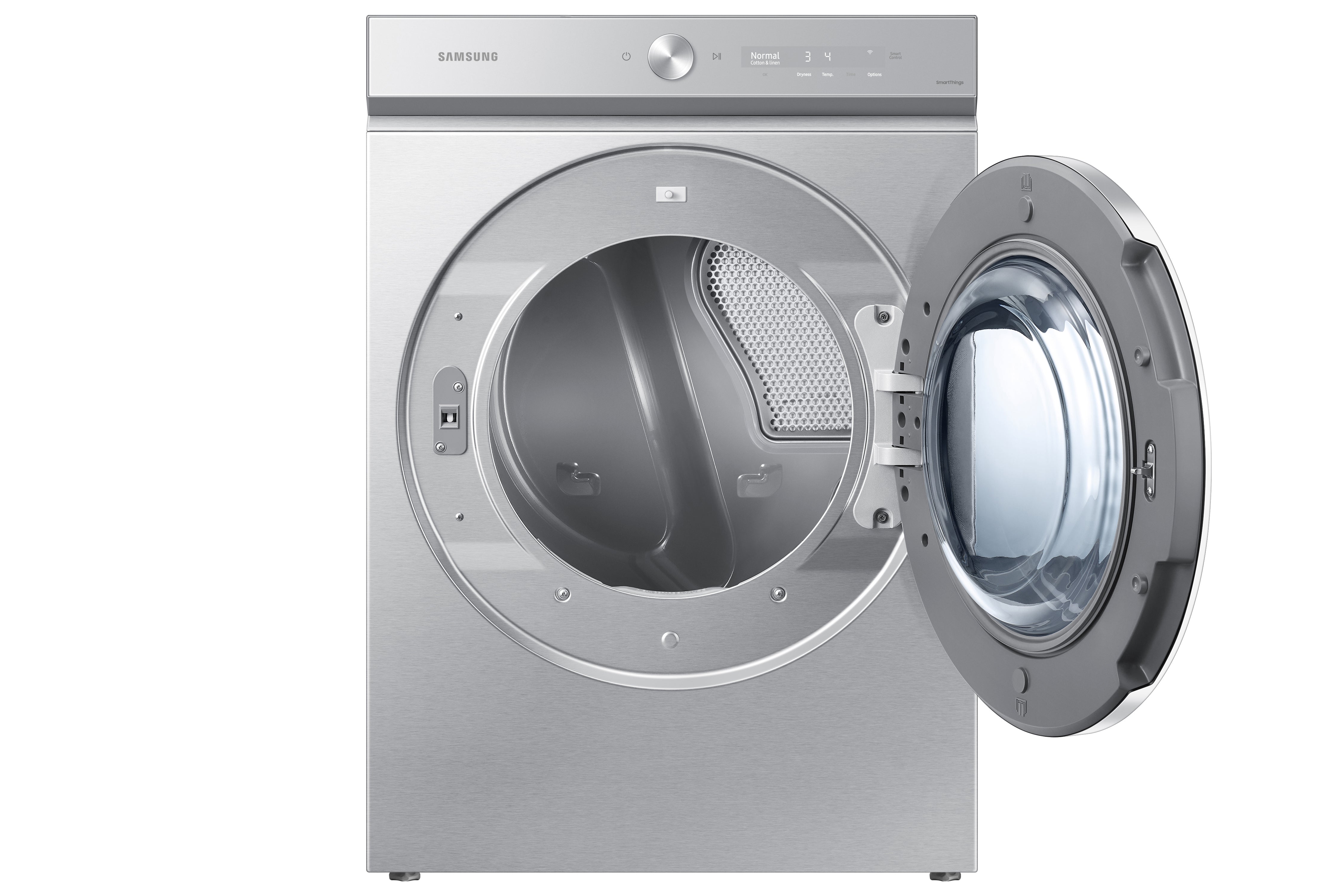 Samsung - 7.6 cu. Ft Electric Dryer in Stainless - DVE53BB8900TAC