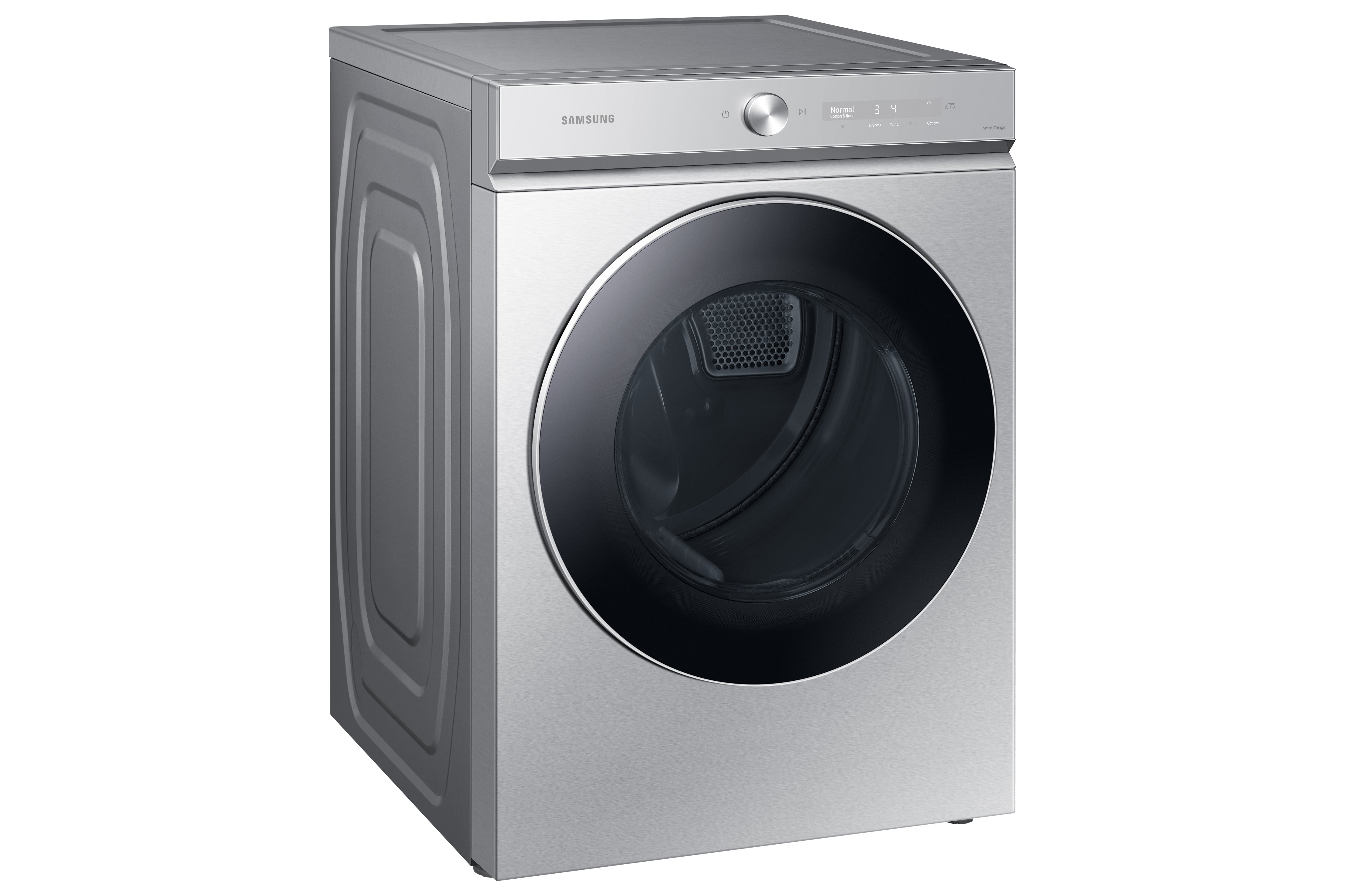 Samsung - 7.6 cu. Ft Electric Dryer in Stainless - DVE53BB8900TAC